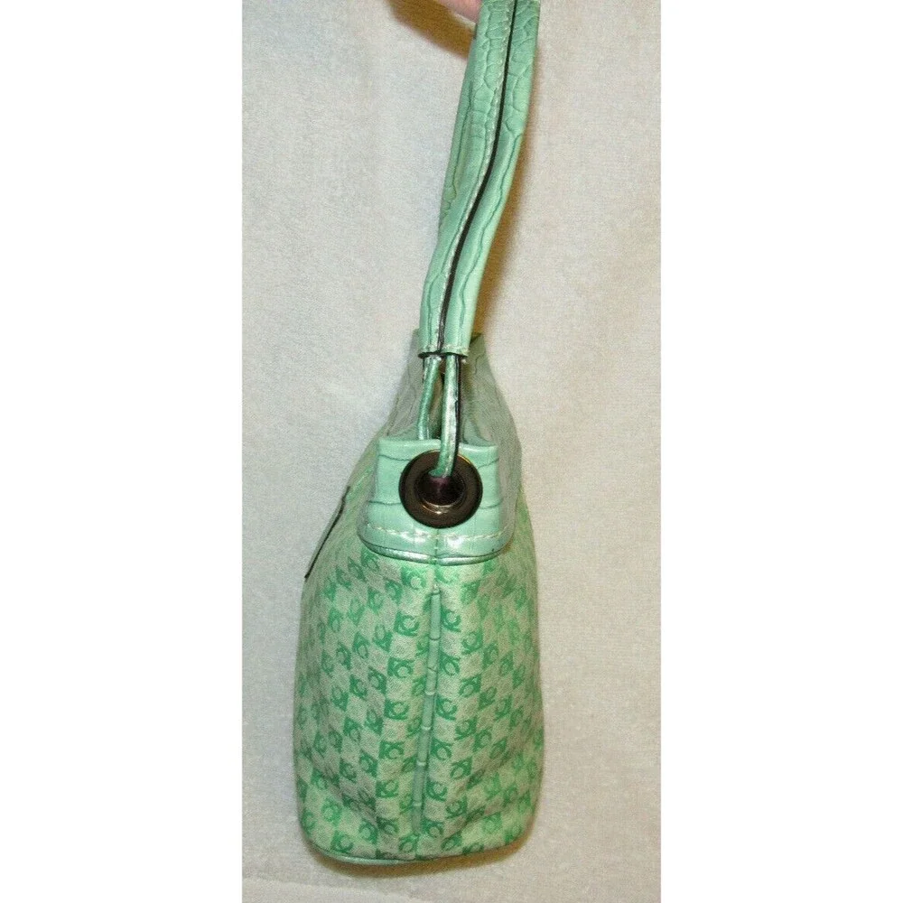 Liz Claiborne Vintage Small Mint Green Purse - Picture 5 of 6